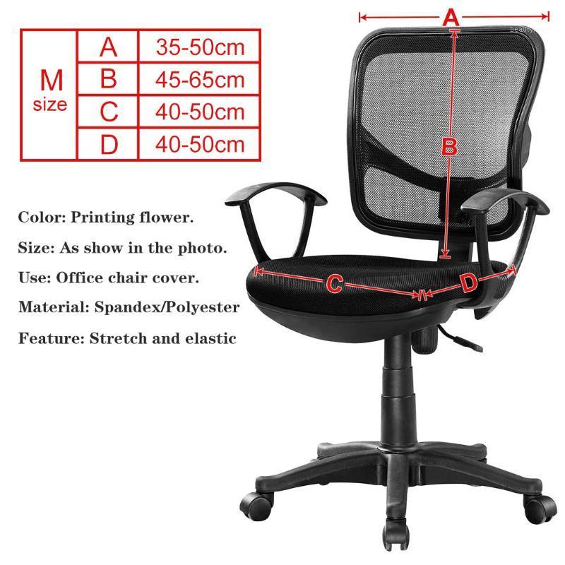 

Lellen Universal size Printed chair cover elastic armchair Slipcover Removable seat Arm Chair Covers Stretch Rotating Lift1