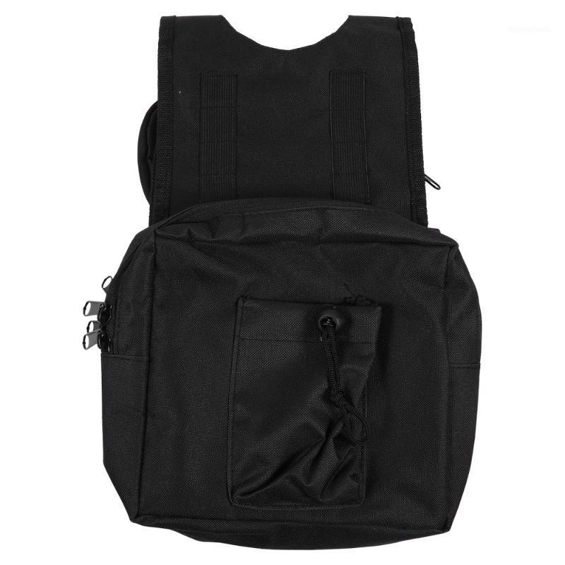 

Motorcycle Fuel Tanks Saddlebags Large Capacity Outdoor Storage Saddle Bag1, Black