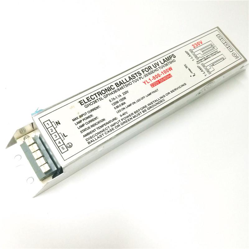 

AC230V UV 100W wastewater exhaust gas treatment lamp germicidal lamp electronic ballast