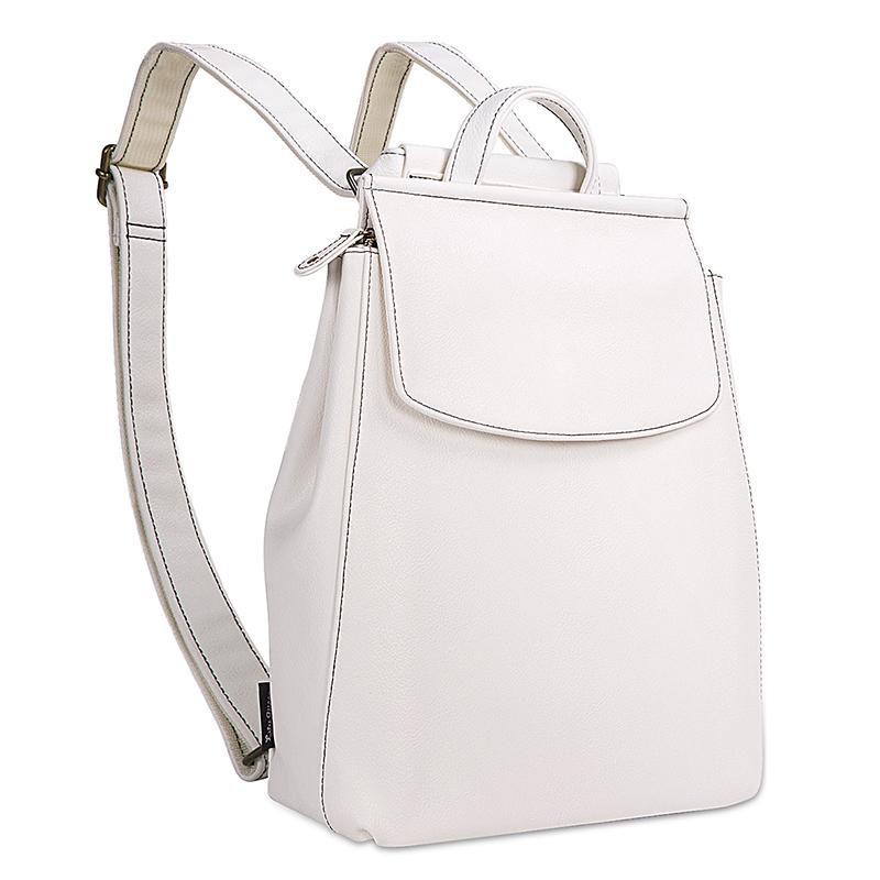 

Lily Queen Leather Backpack Purse Fashion Large Compartment Travel School Bag for Teen Girls, Black