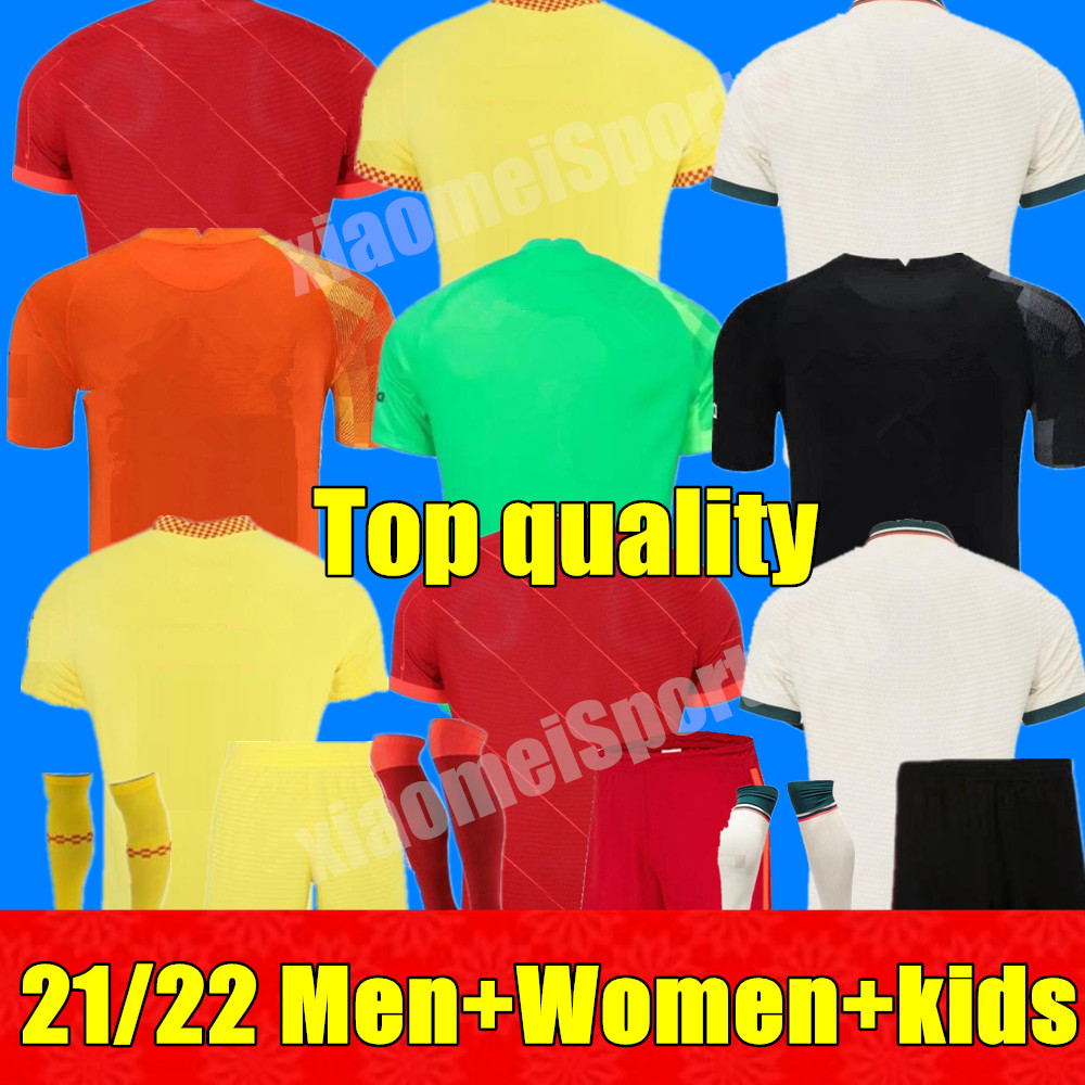 

2022 Portugal Soccer Jerseys 23 JOAO FELIX RUBEN DIAS football shirt BERNARDO B. FERNANDES RONALDOS ANDRE SILVA camisa de futebol JOAO CANCELO men kids kits, 22/23 kids away+socks