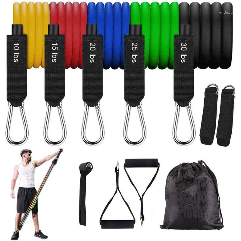 

Resistance Bands Set Exercise Bands with Legs Ankle Straps Door Anchor for Physical Therapy Home Workout Pilates Training Kit1