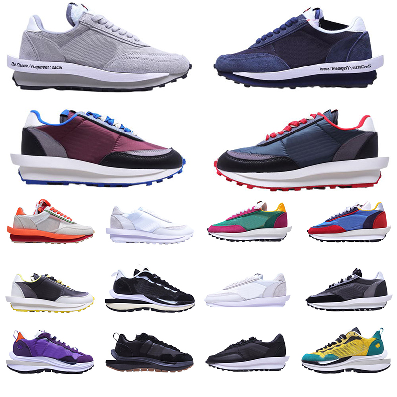 

Sacais Running Shoes LD Waffle VaporWaffle Fragment Grey CLOT Kiss of Death Net Orange Blaze Purple Green Yellow Mens Womens Fragment Blue Void LDV Men Sneakers