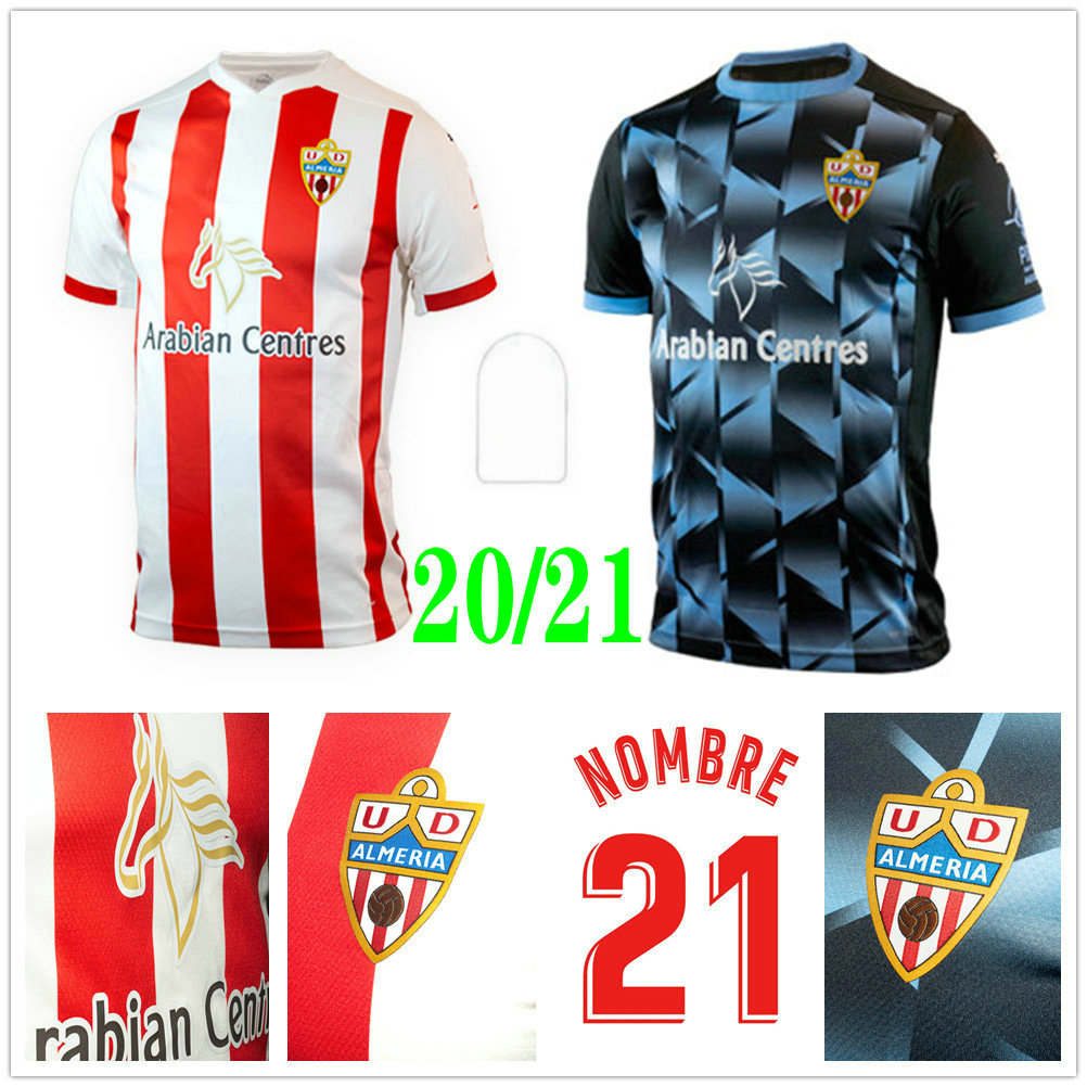 

2020 2021 Union Deportiva Almeria Soccer Jersey 14 GUTI NOMBRE SEKOU MUNOZ CHEMA LAZO GASPAR PETROVIC Custom 20 21 Adult Kids Football Shirt, As picture men size s-xxl