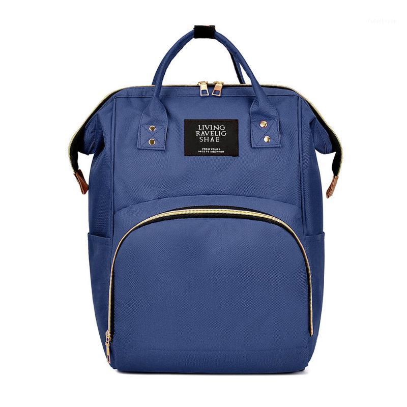 

20-30l Large Capacity Backpack Diaper Bag Outdoor Baby Bag Multifunctional Mummy Maternity Backpack For Mom Travel Nappy1, Navy blue