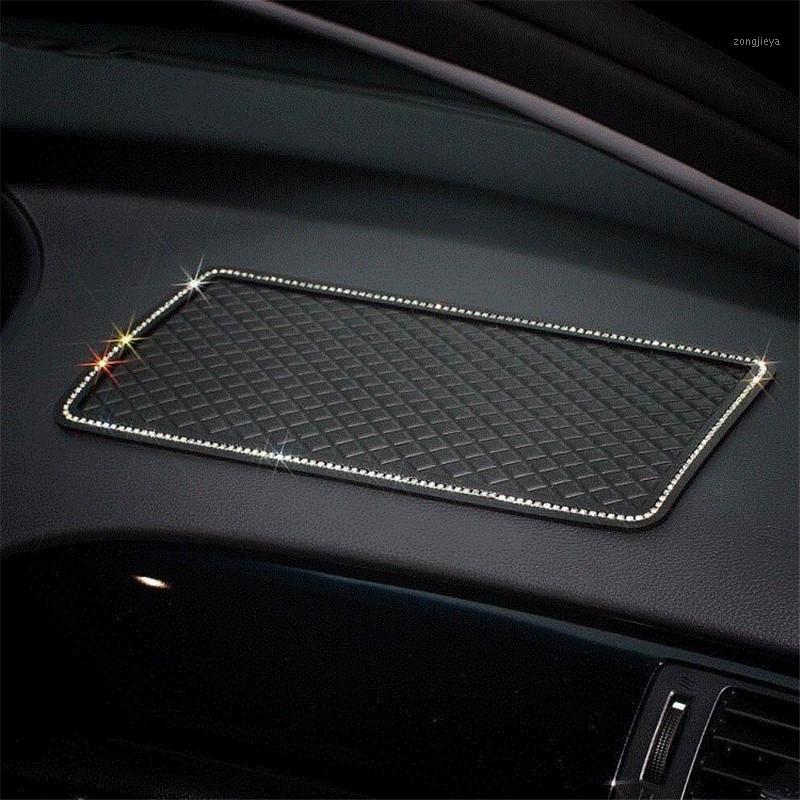 

Wholesale] 20PCS 30*15cm Diamond Swan Car Anti-slip Mat Grid Non-slip Pad Auto Center Console Dashboard Placement Pads1