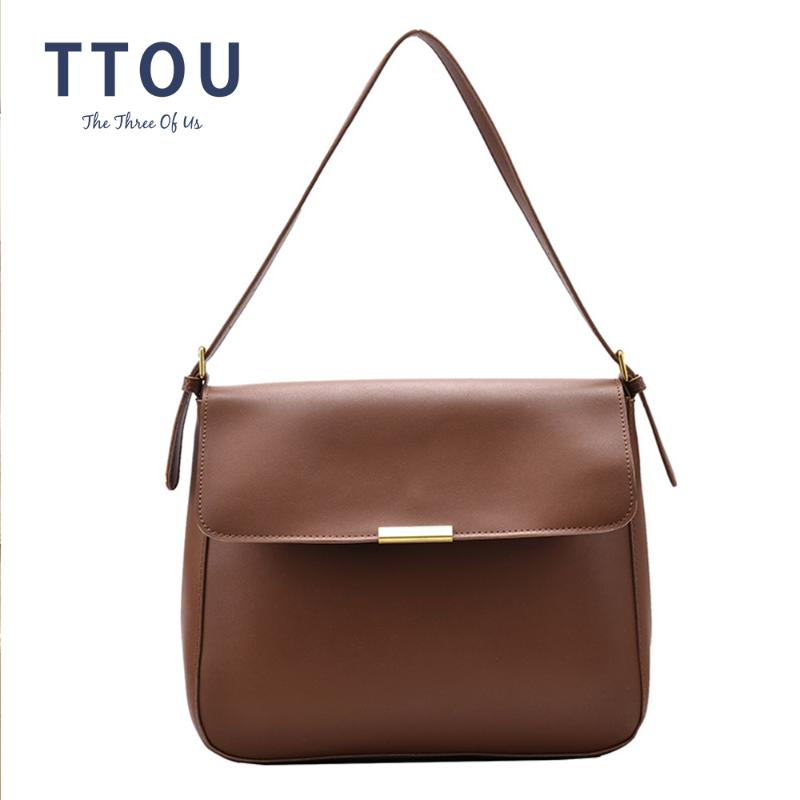 

Simple Shoulder Bag For Women 2021 Luxury Fashion Women's Messenger Bag Brand Designer PU Leather Handbag Female Travel Purse, Black