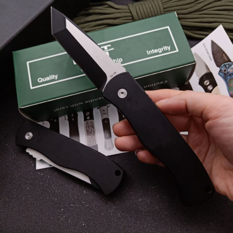 

New Protect ultra tech cqc7 tactical side operation Hunting Folding Pocket Knife Survival Knife benhmade Xmas gift for men copies