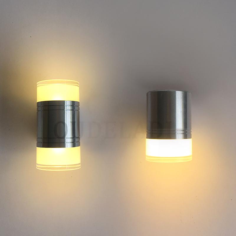 

Modern LED Indoor Wall Lamps Aluminum & Acrylic 5W/10W Single&Double Heads Sconce Aisle Bedroom Balcony Home Decor wall lights