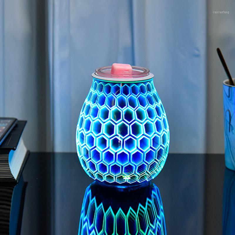 

Mosaic Electric Oil Burner Wax Melt Burner Warmer Melter frangrance oil for Home Office Bedroom Living Room Yoga Gift1