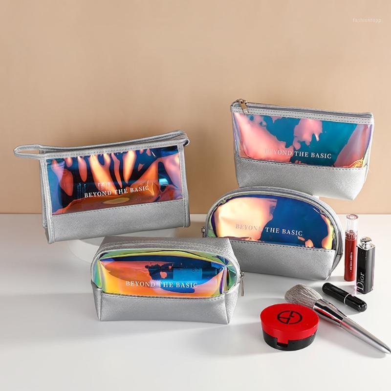 

Colorful Cosmetic Make Up Bags For Women PU Leather Female Toiletry Organizer New Designed Girl's Travel Makeup Bags1