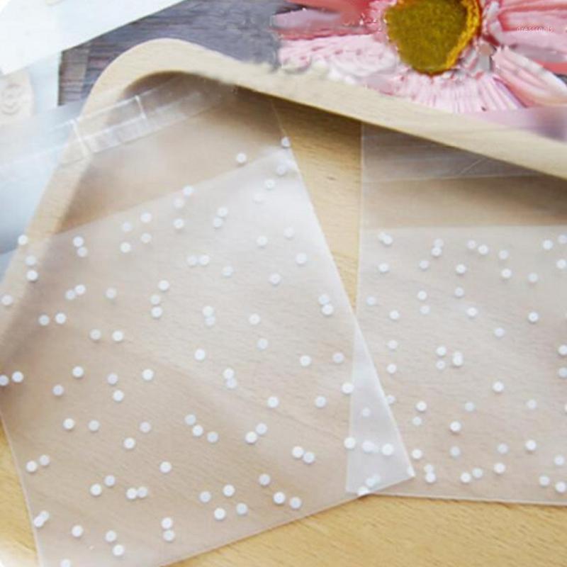 

Polka Dot Self Adhesive Cookie Candy Bakery Bread Package Bags Cellophane Wedding Birthday Party Chirstmas Supplies1