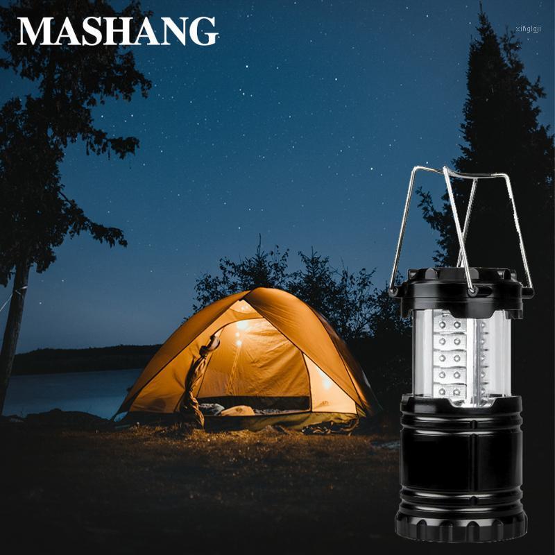 

30LED Camping Light LED Lantern Battery Light Retractable Portable LED Tent Work Lamp for Camping Hiking Fishing linternas1