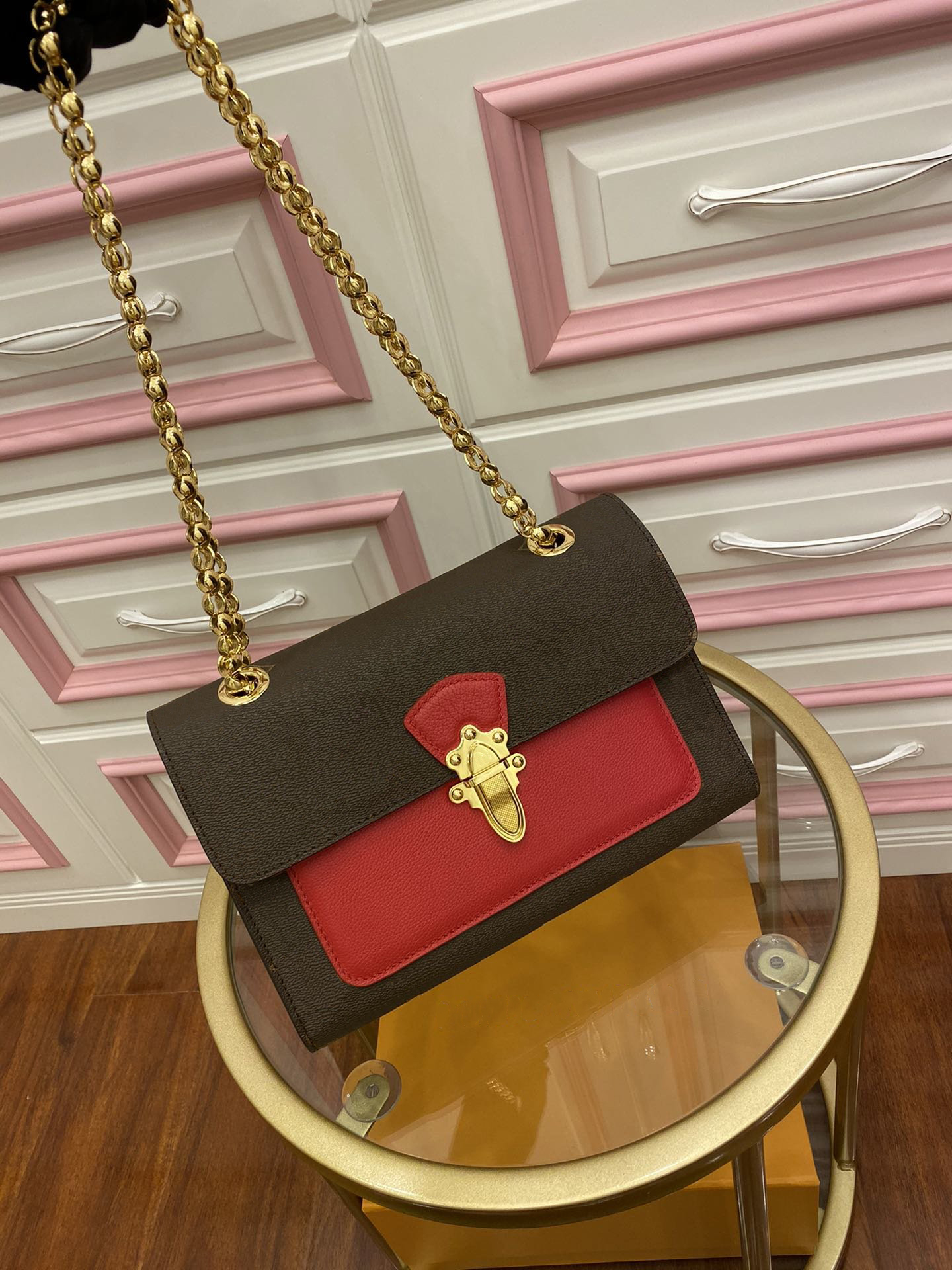 

2021 M41730 BACKPACK CHAIN WOMEN luxurys designers bags leather Handbag messenger crossbody shoulder bag Totes purse WALLETS