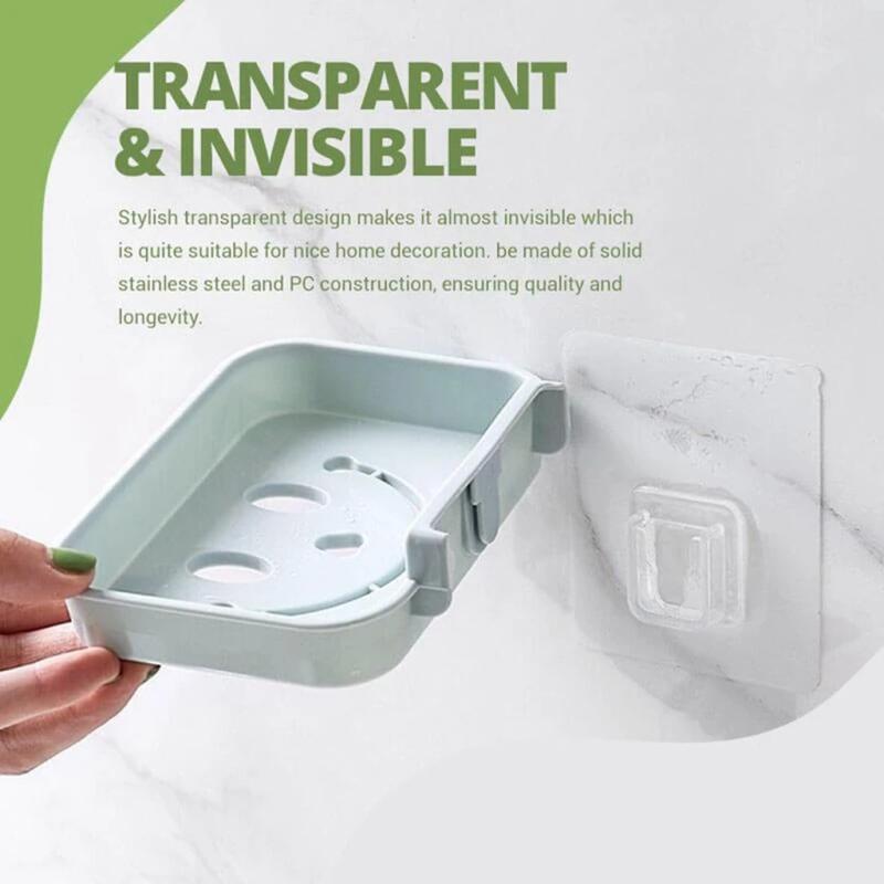 

Double-Sided Adhesive Wall Hooks Hanger Strong Transparent Hooks Suction Cup Sucker Wall Storage Holder For Kitchen Bathroom Hot