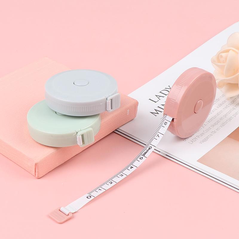 

1pc 2m Tape Measures Portable Retractable Ruler Children Height Ruler Centimeter Inch Roll Tape