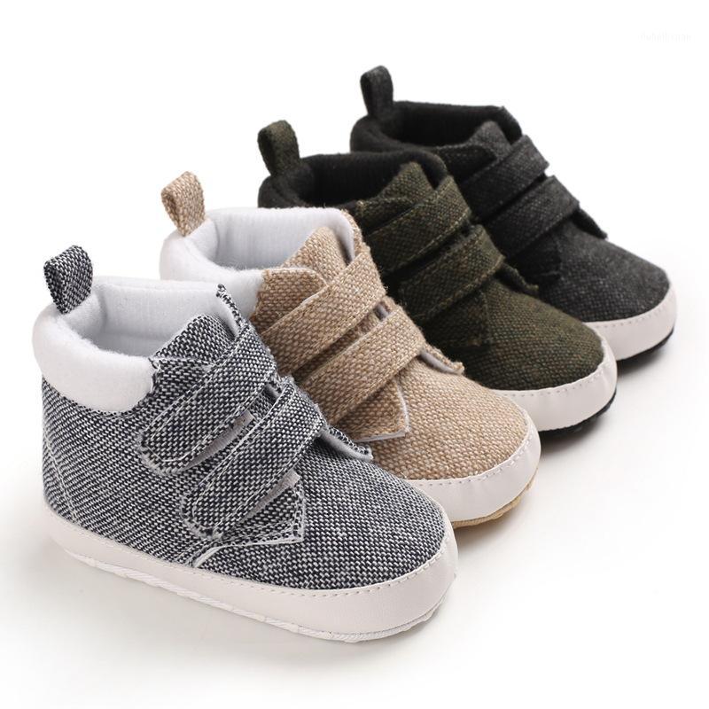 

New Baby Boy Shoes New Classic Canvas Newborn Baby shoes For Boy Prewalker First Walkers child kids1, Black