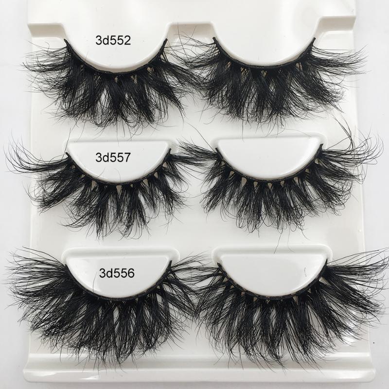 

Fluffy Lashes 100% 3d Mink Lashes Dramatic Soft Volume Natural Eyelashes 10mm-20mm Eyelash Extension Wholesale Mink Eyelashes