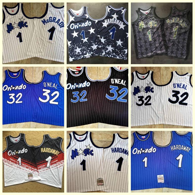 

Men Orlando Magic Tracy McGrady Penny Hardaway Shaquille O'Neal jersey basketball jerseys