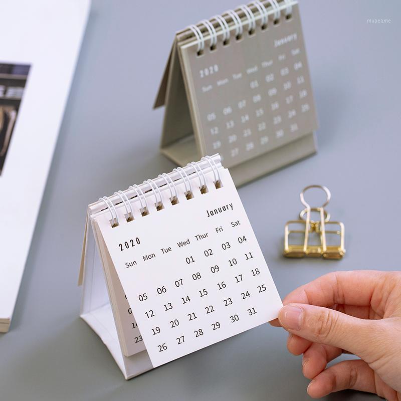 

Minimalist White Black Grey Mini Desktop Paper Calendars Daily Scheduler Table Planner Yearly Agenda Calendars1