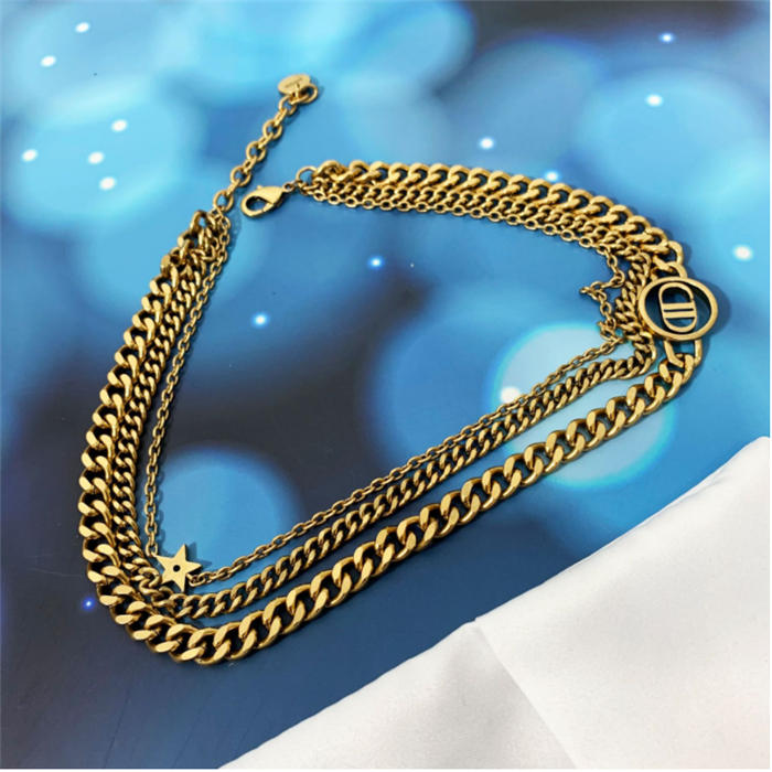 

Classic double-layer bracelet women's high quality light luxury style all-match bracelet