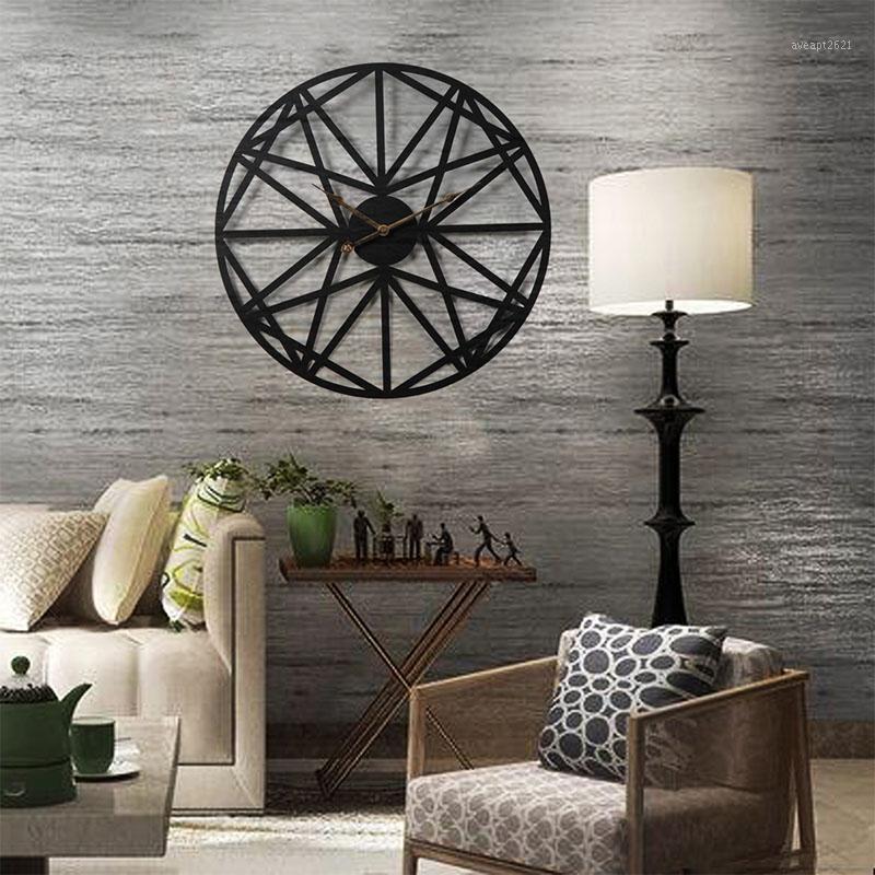 

11 types Silent Wall Clock 3D Retro Rustic DIY Decorative Luxury Wooden Handmade Oversized Wall Clock for Home Bar Cafe Decor1
