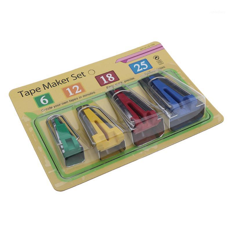 

6mm 12mm 18mm 25mm Fabric Bias Tape Makers Domestic Machine Sewing Quilting Tools1