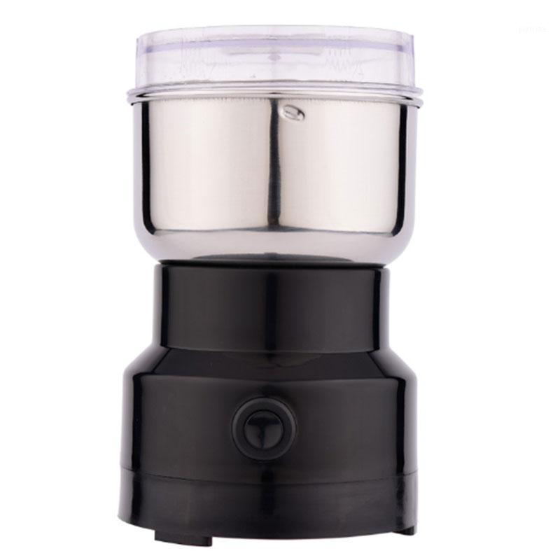 

Electric Coffee Spice Grinder Stainless Steel Blades Coffee Mill Grinder for Bean Nut Spices Grain Black EU Plug1
