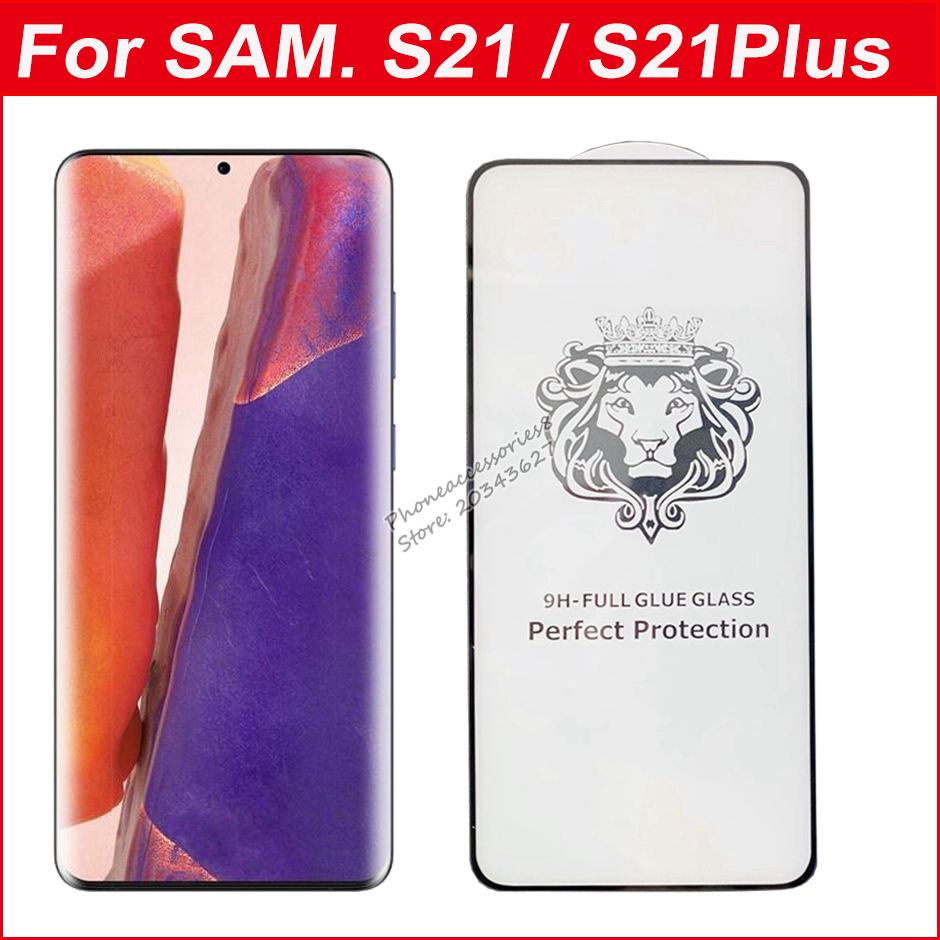 

Full Glue Full Coverage Tempered Glass Phone Screen Protector for Samsung Galaxy S21 S20FE S20Lite NOTE20 A32 A42 A52 A72 5G A01S A02 A31S