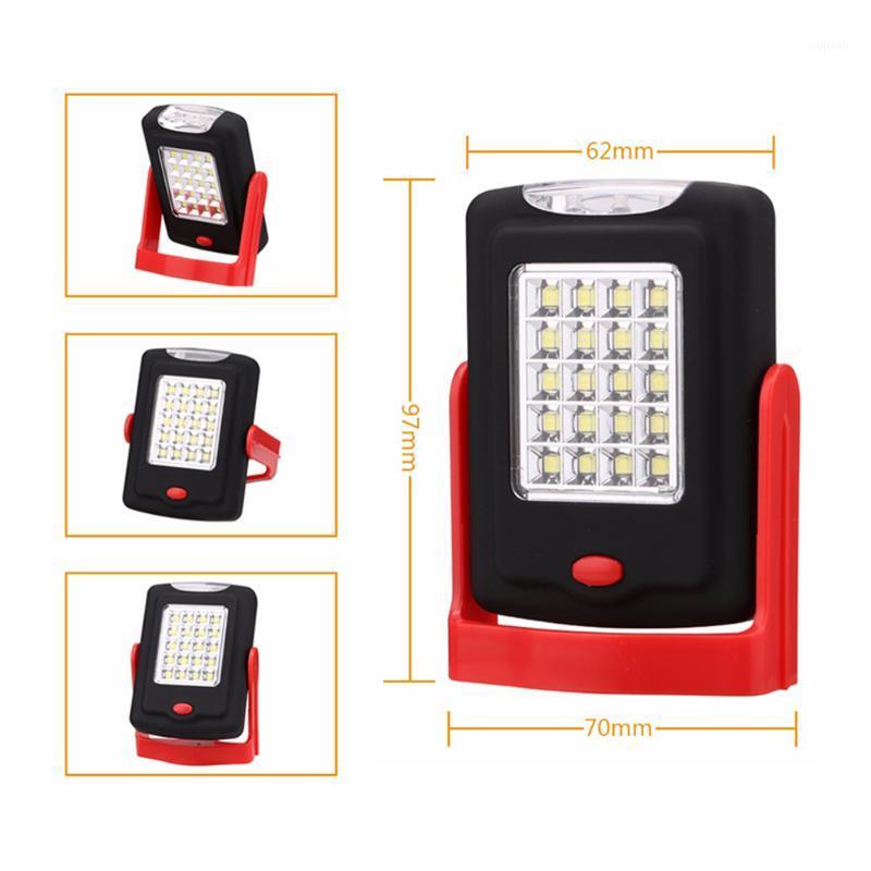 

23 LEDs Portable LED Work Torch Lantern Working Light Stand 2 Modes Camping Handy Lamp Inspection With Magnet Hook1