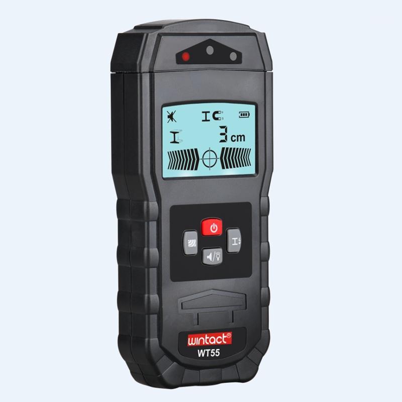 

Brand Wall Scanner Iron Non-Ferrous Metals Wood Copper AC Live Cable Wall Metal Detector Finder House Decoration Diagnostic-tool1