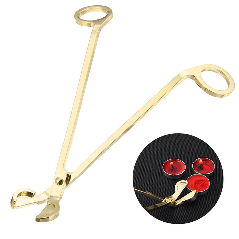 

Stainless Steel Candle Wick Dipper Oil Lamp Trimmer Extinguish Trim Scissor Cutter Snuffer Tool Hook Clipper
