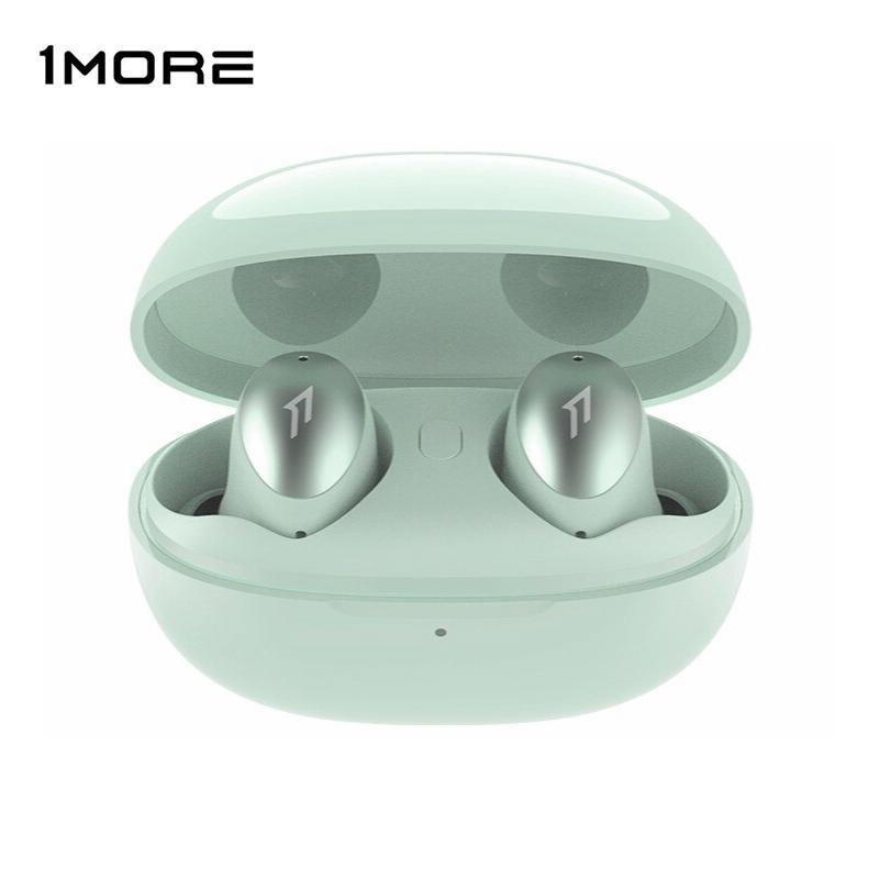 

1More ESS6001T TWS bluetooth Earphone Stylish ColorBuds Noise Cancelling Touch Earbuds Fast Charging Sports Headset AAC APT, Green