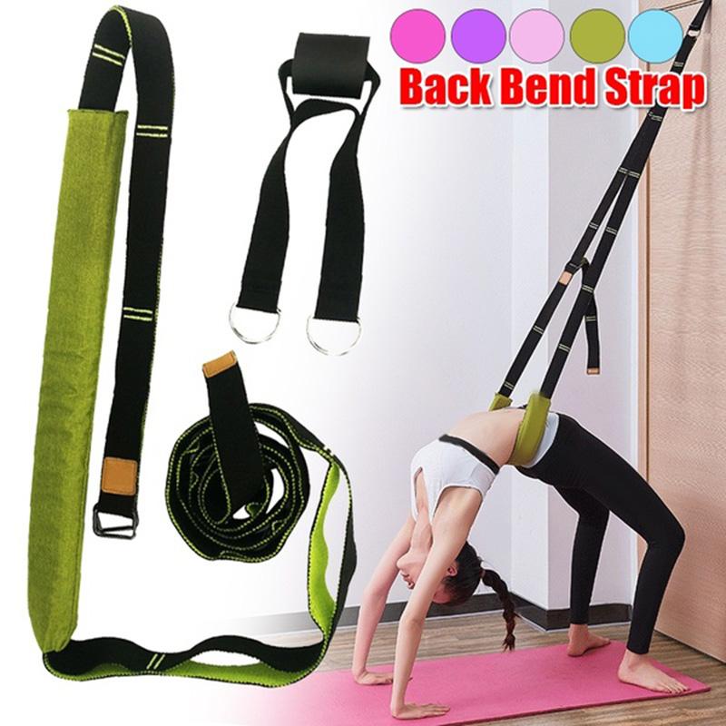 

Stretching Legs Strap Door Flexibility Trainer For Ballet Cheer Dance Gymnastics Trainer Yoga Belt Stretch Belt Yoga Accessories, Green