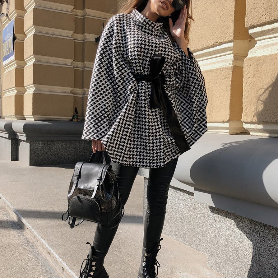 

One thousand birds fighting from the casual coat loose Autumn top winter cover KDIE, One size