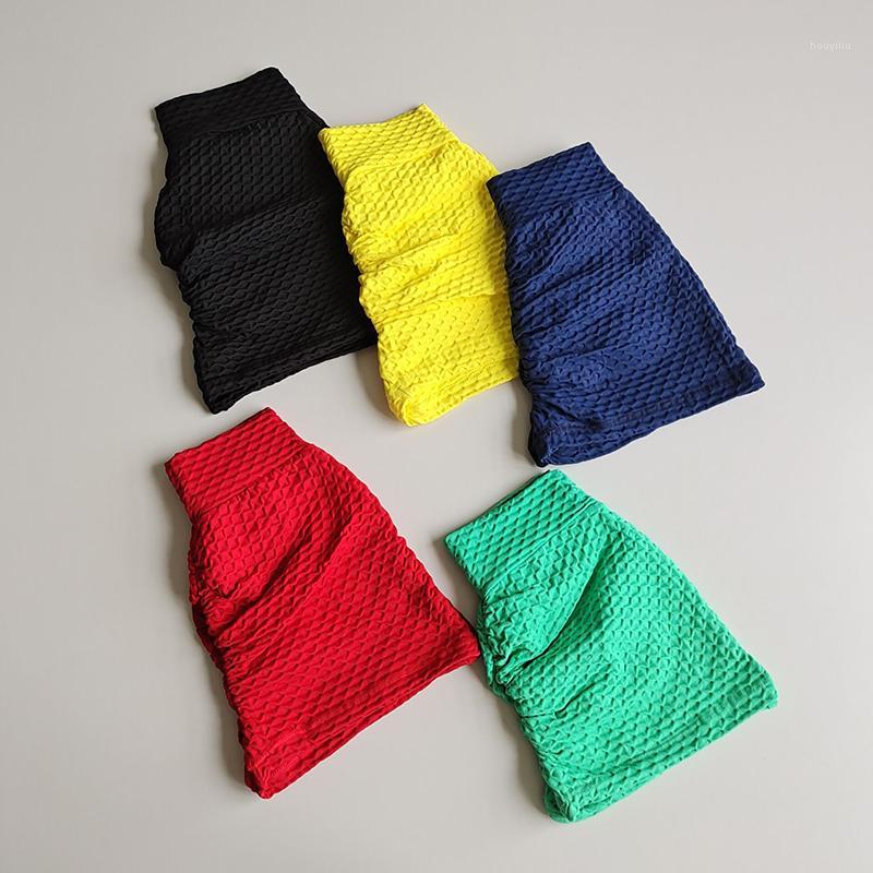 

Honey Peach Hip High Waisted Tights Women' Fast Dry Summer Running Fitness Sweat Wicking Training Dance Yoga Shorts Pants1, Red