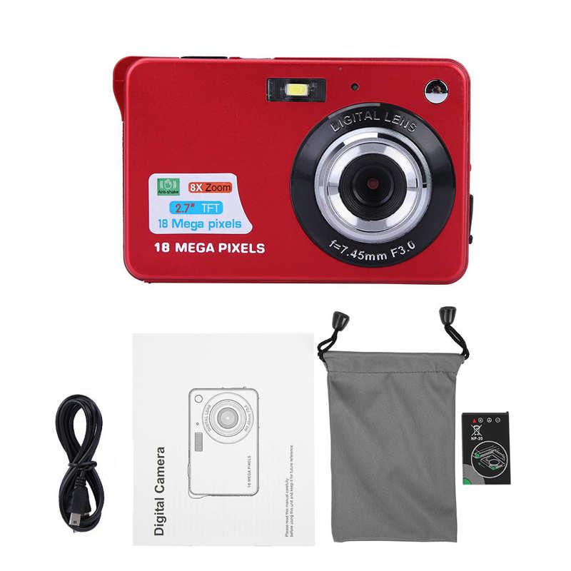 

2.7 Inch Screen 1080P HD Children Toy Digital Video Camera Kids with Battery, Black