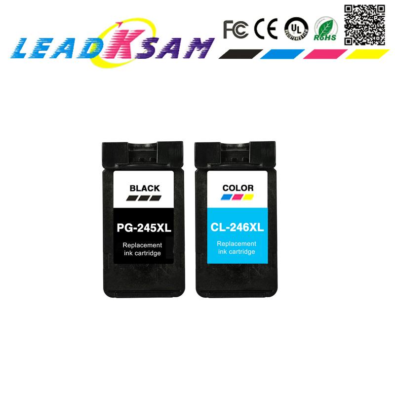 

PG245 CL246 Ink Cartridges replace for Canon PG 245 PG-245 CL 246 245XL 246XL Pixma iP2820 MX492 MG2924 MX492 MG2520