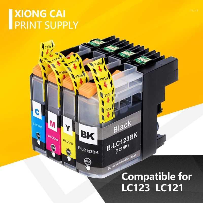 

NEW For Brother LC123 Ink Cartridge Compatible For MFC-J4510DW MFC-J4610DW Printer Ink Cartridge LC 123 MFC-J4410DW J4710DW1