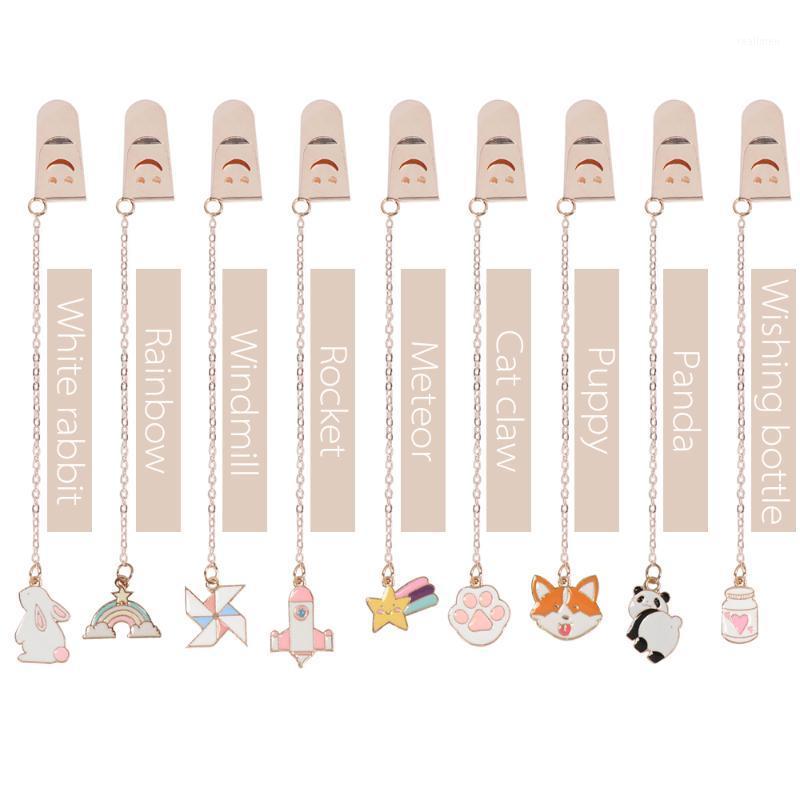 

Metal Bookmark Small Pendant Girl Heart Art Student Book Page Clip Creative Personality Decoration Small Pendant Bookmark1