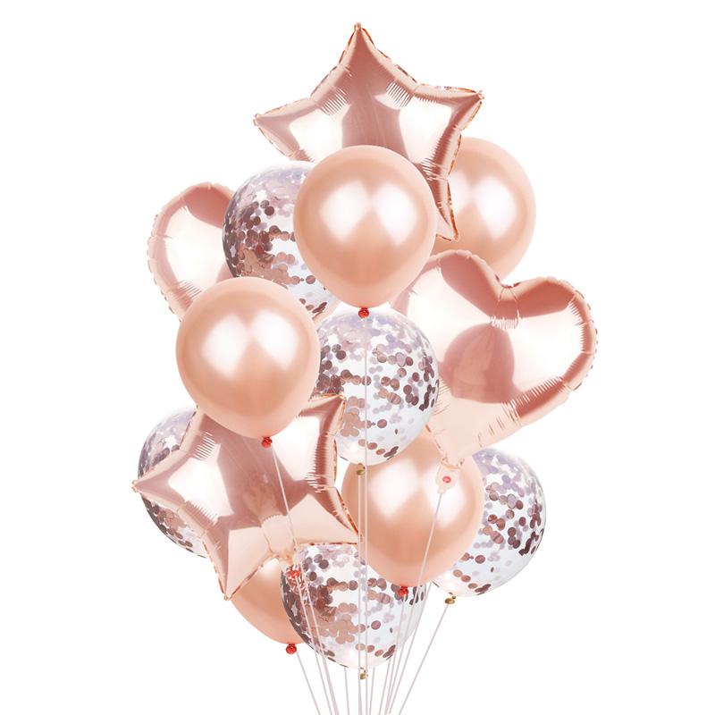 

Merry Christmas Balloon aluminum latex Christmas balloon set romantic proposal decoration birthday party balloons
