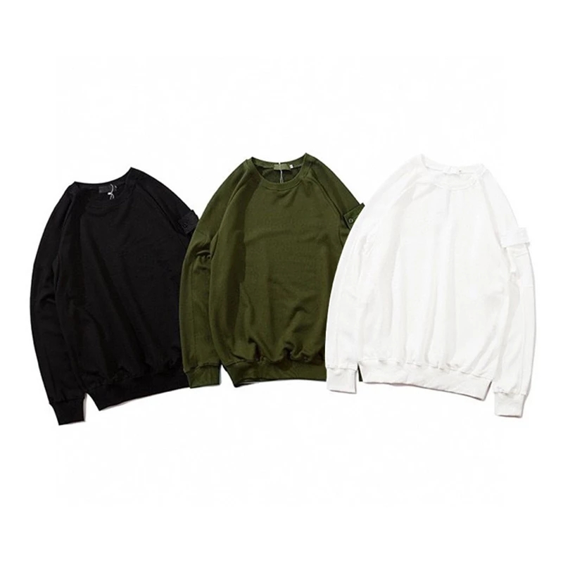 

2021 Autumn and Winter Solid Color Mens Hoodies Casual Logo Long Sleeve Loose Couple Men and Women O-Neck Sweatshirt