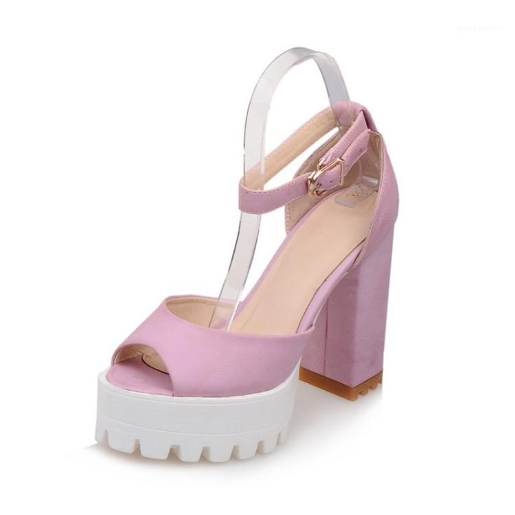 

Oversized Simple and personalized sandals high heels sandals women shoes woman summer ladies1, Lavender