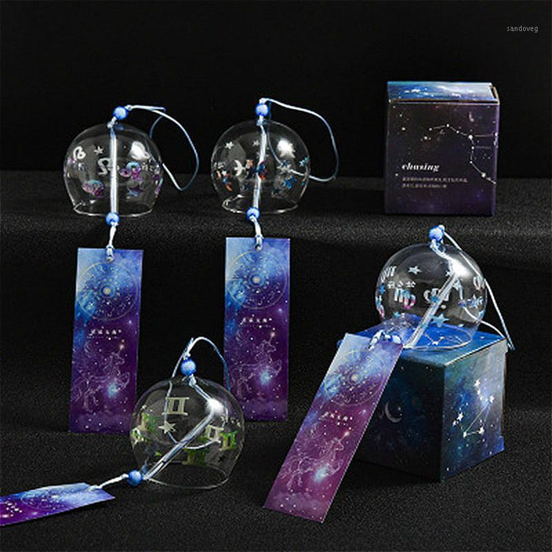

Japanese Wind Bell Constellation Wind Chimes Handmade Glass Home Decoration DIY Gift Hanging Doorbell Kitchen Office Decoration1