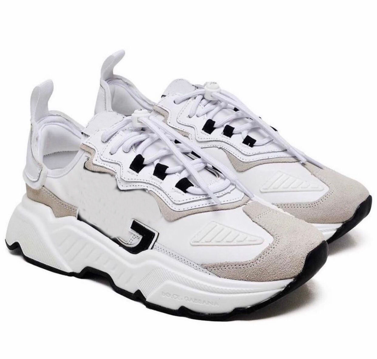 

Top Quality Mixed-materials Daymaster Sneakers Shoes Men Calfskin Split Leather Outdoor Sports Super-flex Rubber Sole Nylon Casual Walking EU35-46, 10
