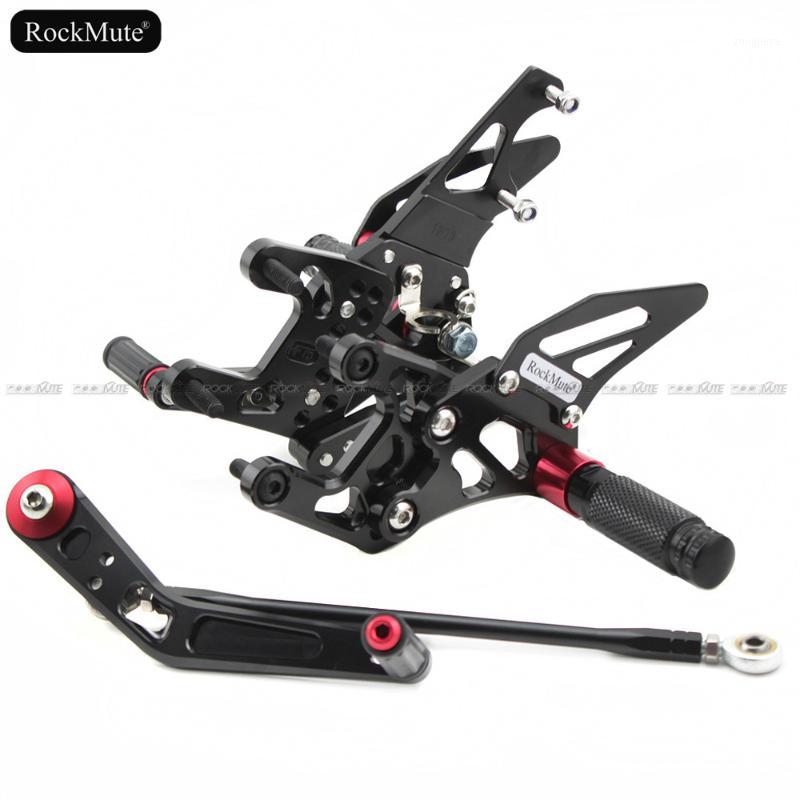 

For CBR1000RR 2008 2009 2010 2011 Motorcycle CNC Aluminum Adjustable Rearset Rear Set Foot Pegs Pedal Footrest1