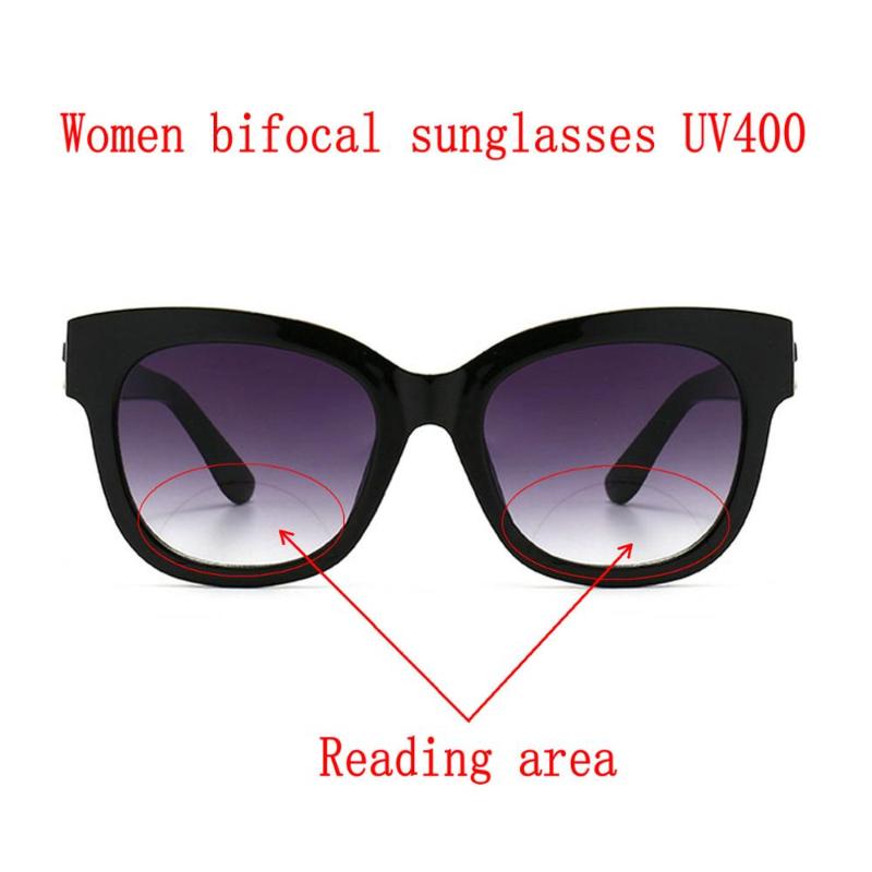 

Bifocal Sunglasses Men Bifocal Reading Glasses Women Square Diamond eyeglasses See Far Near Grey Sun glasses NX