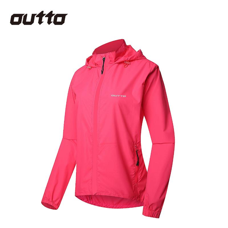 

Cycling coat windproof Outdoor Jacket hooded UV proof breathable sports windbreaker #180012 for women, Plum