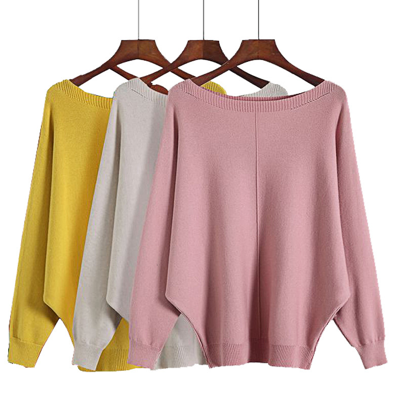 

2021 New Vertical Striped Women Pullovers and Fall Winter Loose Casual Lady Knitwear Chic Long Sleeve Christmas Sweaters Prv0, Pink 11