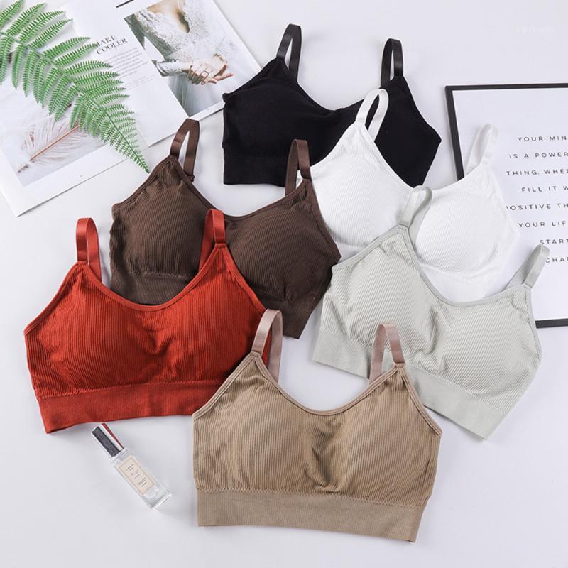

Seamless Sports Bra for Cup A-D Women Shockproof Running Gym Workout Bra High Elasticity Push Up Sports Tops Fitness Bras1, Green